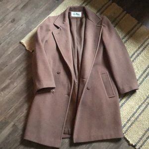 L.L Bean Classic Wool Coat